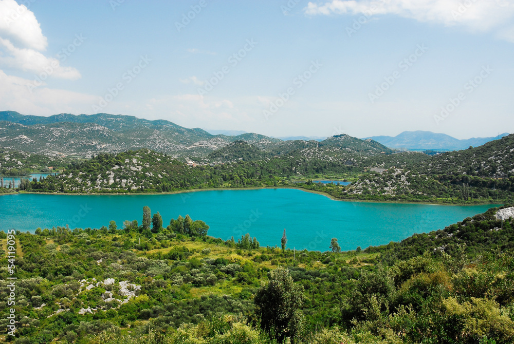 Bacinska lake, Croatia