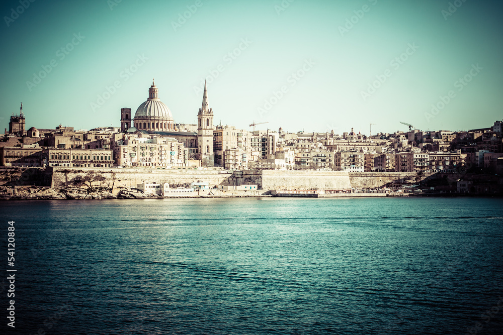 Old Valletta, capital city of Malta