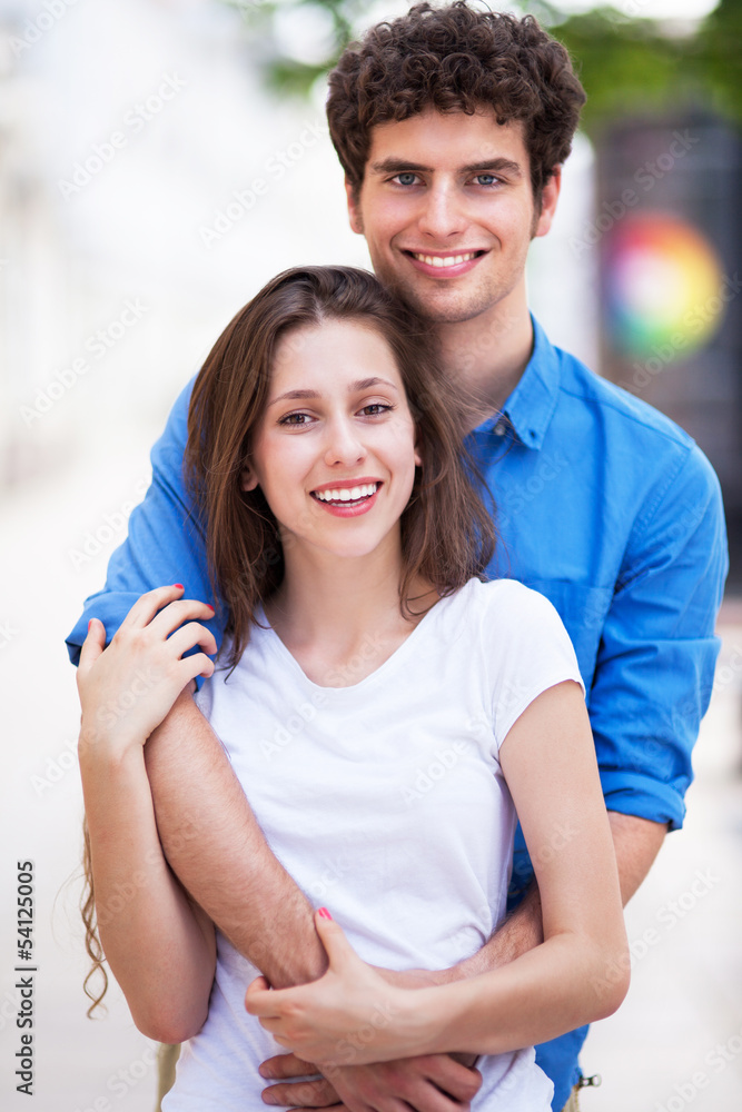 Fototapeta premium Happy young couple