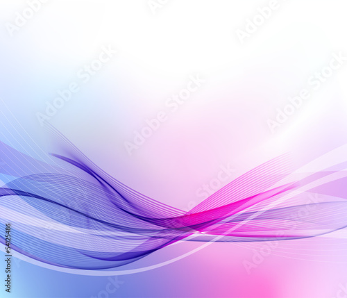Purple wave abstract background