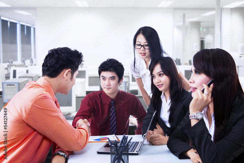 Obraz premium Business meeting in office
