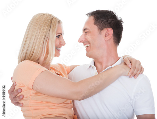 Portrait Of Loving Couple