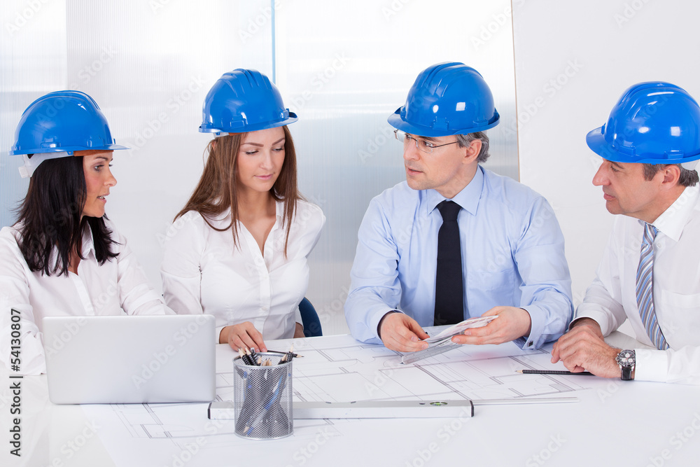 Architects Working On Project Architects Working On Project