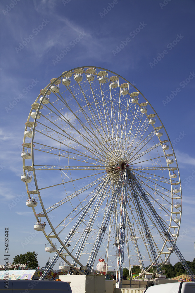 Riesenrad auf einem Schützenfest Riesenrad auf einem Schützenfest