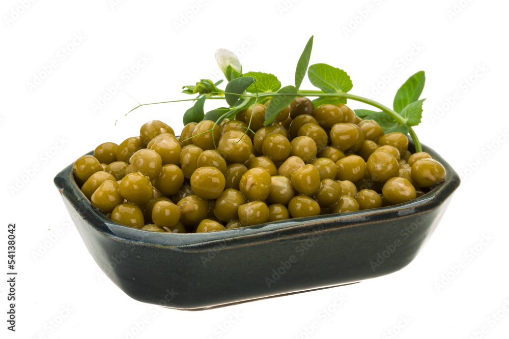 Marinated green peas Marinated green peas
