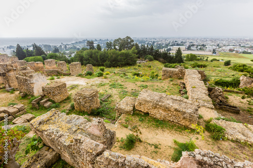 ancient ruins of Carthage, Tunisia