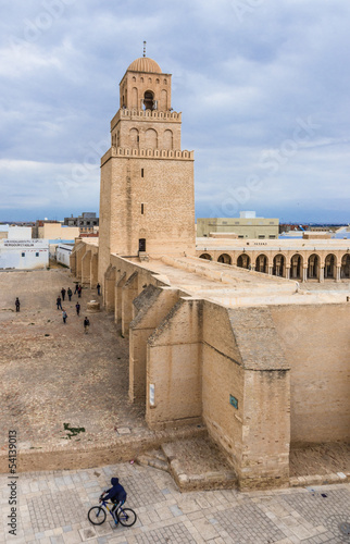 mosque in Kairouan, Tunisia