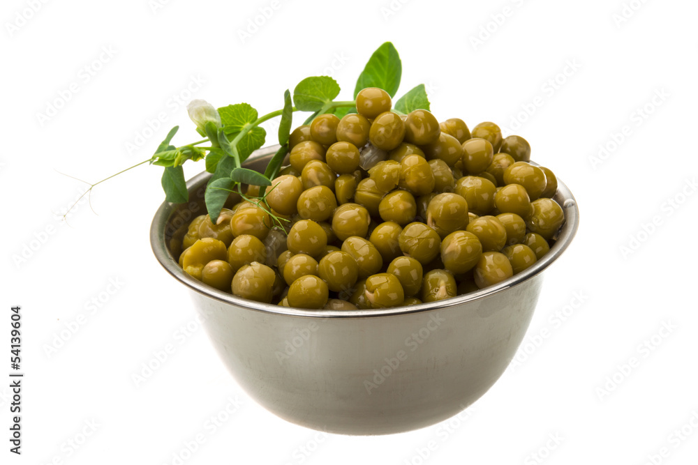 Marinated green peas Marinated green peas