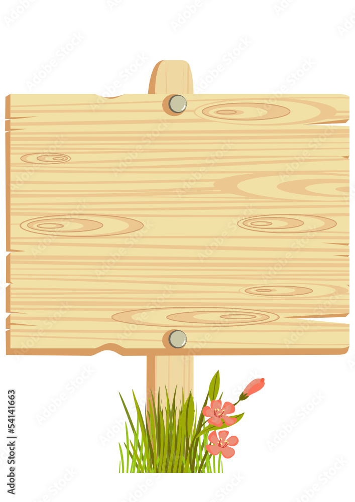 wooden sign wooden sign