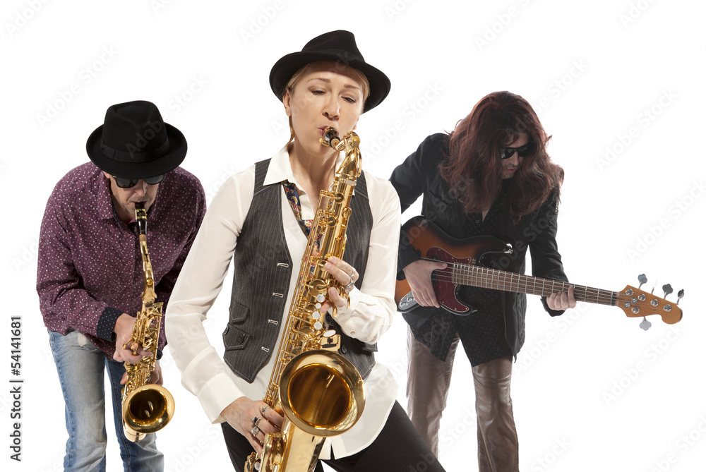 Naklejka premium jazz