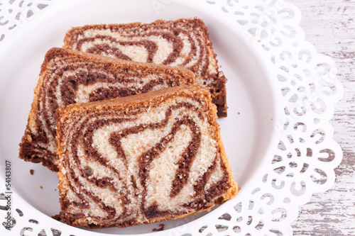 marble cake photo