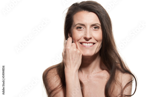 Portrait of mature woman