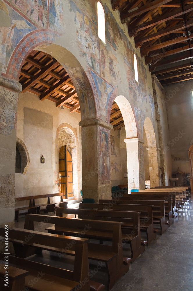 Sanctuary of St. Maria d' Anglona. Tursi. Basilicata. Italy.