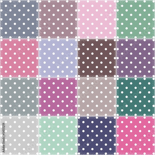 patchwork background wth different paterns