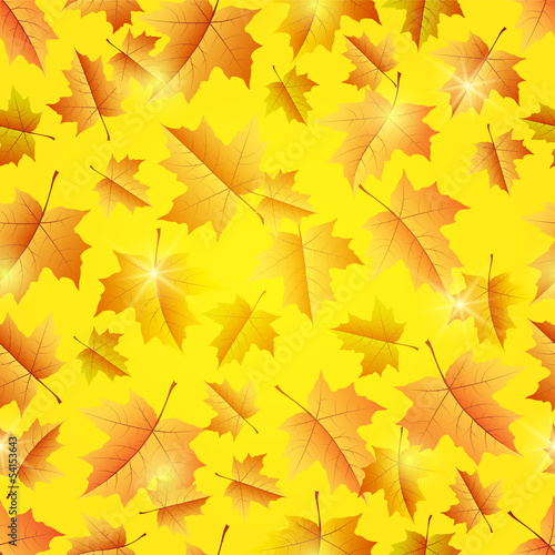 Autumn seamless pattern