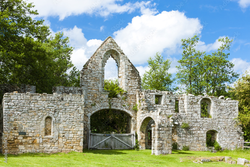 ruins of Bayham Abbey, Kent, England