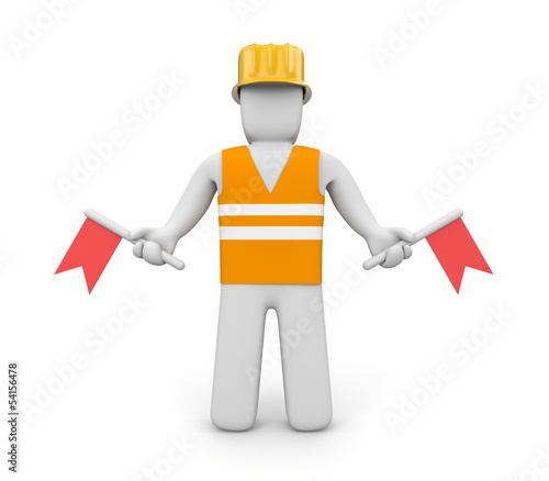 Semaphore flag positions