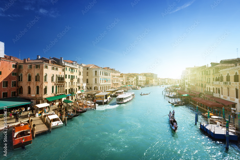 Fototapeta premium Venice canal view
