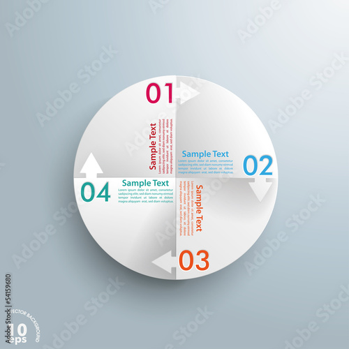 Circle Cycle With Arrows