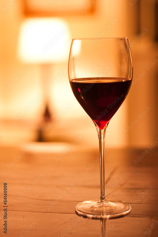 Glass of red wine Glass of red wine