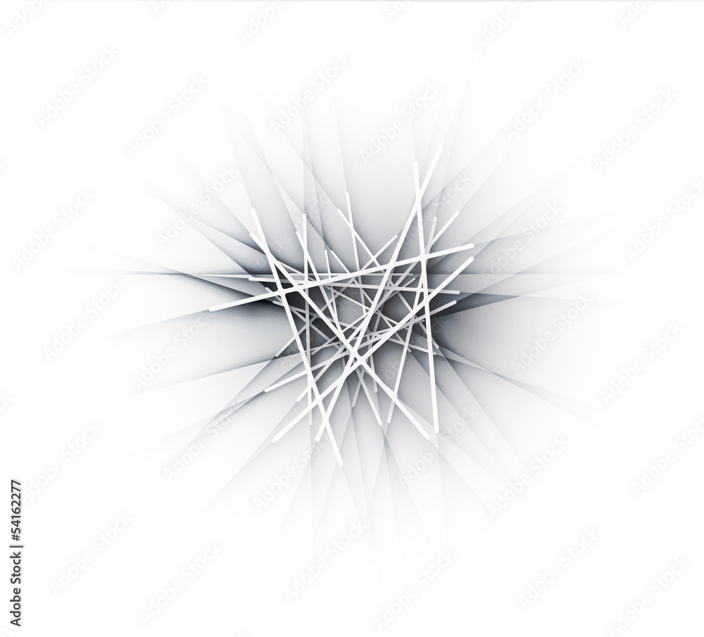 Fototapeta premium Abstract Futuristic Paper Graphics Backround