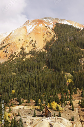 Scenic near Red Mountain pass, Colorado photo