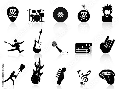 rock and roll music icons