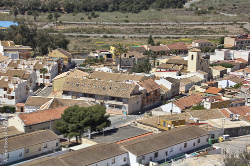 Portman village in Murcia, Spain
