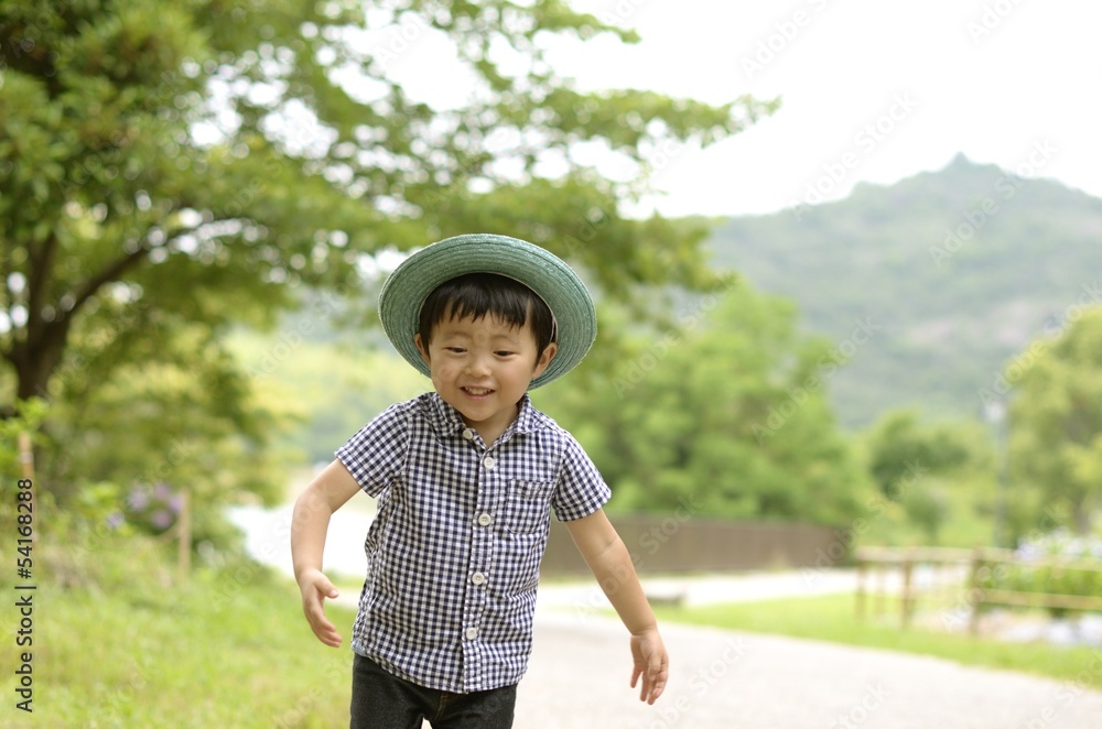 Fototapeta premium 子供