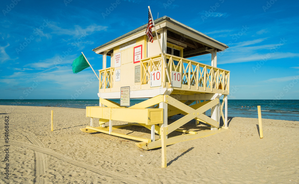 Fototapeta premium Crandon Park Beach