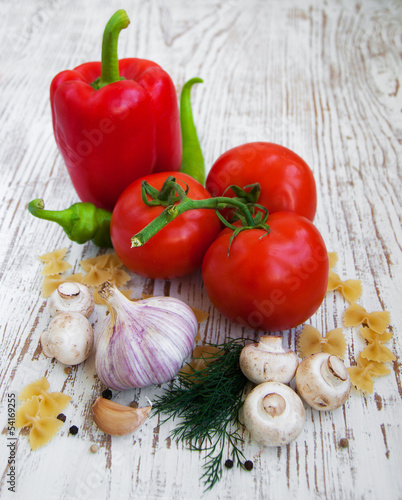 Obraz w ramie Fresh vegetables