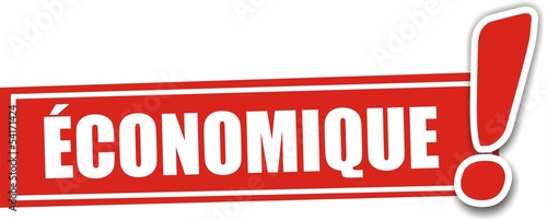 étiquette économique