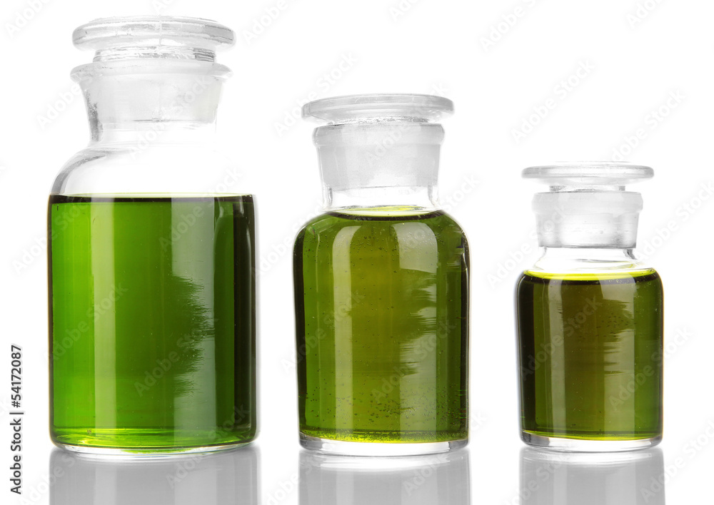 Medicine bottles isolated on white Medicine bottles isolated on white