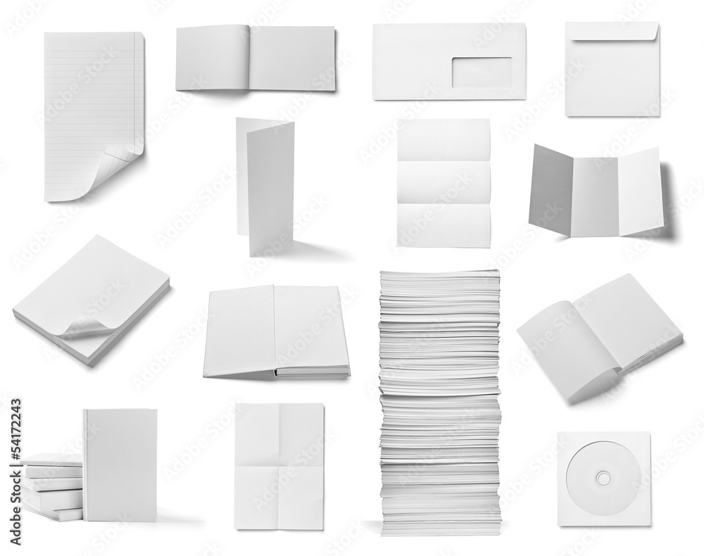 leaflet notebook textbook envelope blank paper template book leaflet notebook textbook envelope blank paper template book