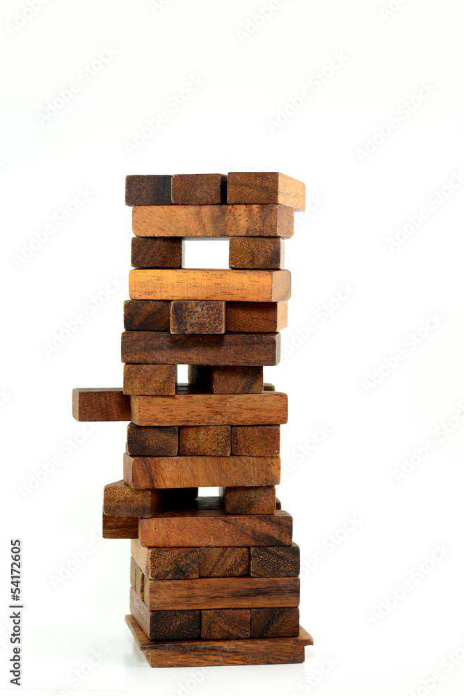 Blocks of wood, isolated. Conceptual. Blocks of wood, isolated. Conceptual.