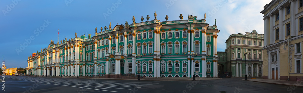  Panorama of  Winter Palace