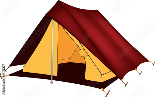 Red tent