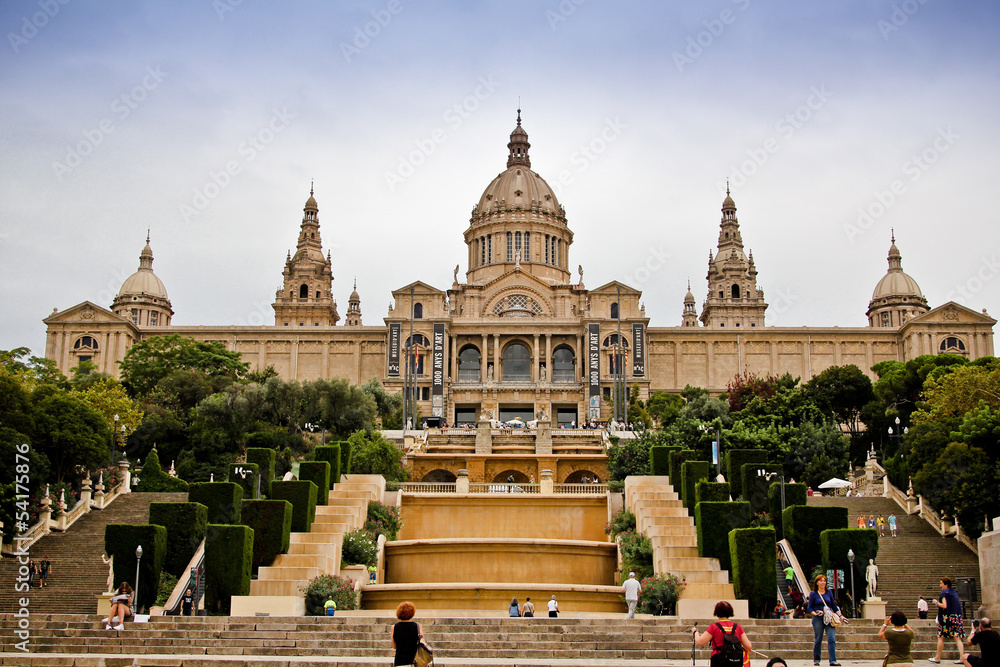 Fototapeta premium National Museum of Catalunya Art (MNAC)