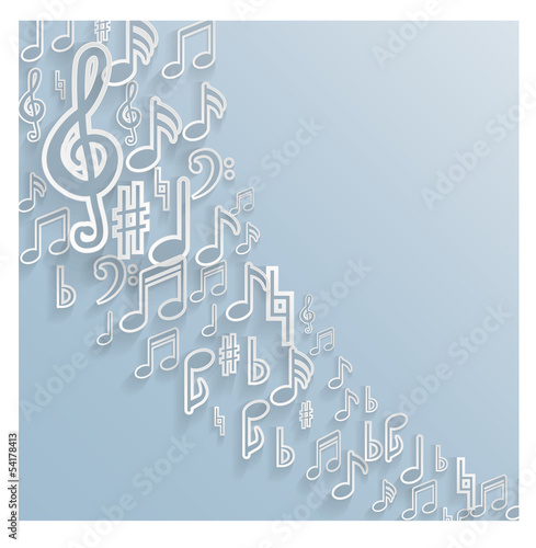 Abstract music background