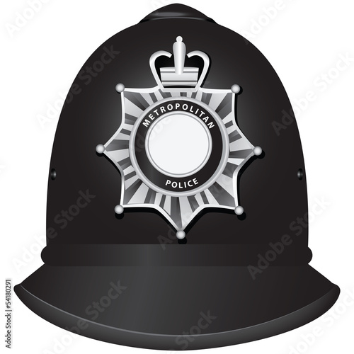 British Police Officer's Helmet