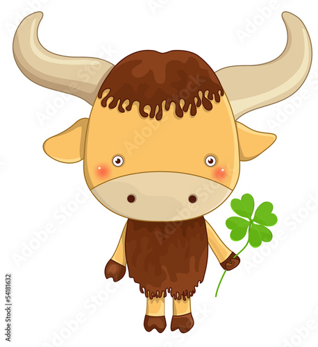 yak cartoon character