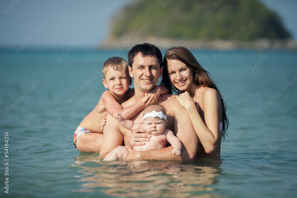 Fototapeta premium Family Vacation