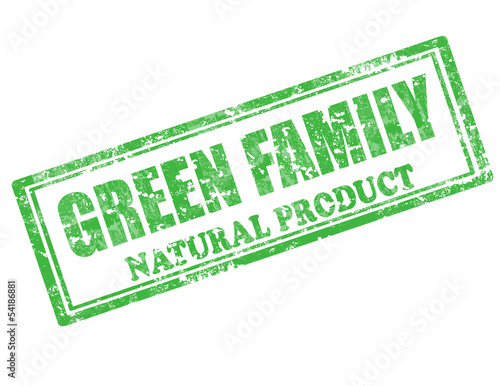 Green Family-stamp