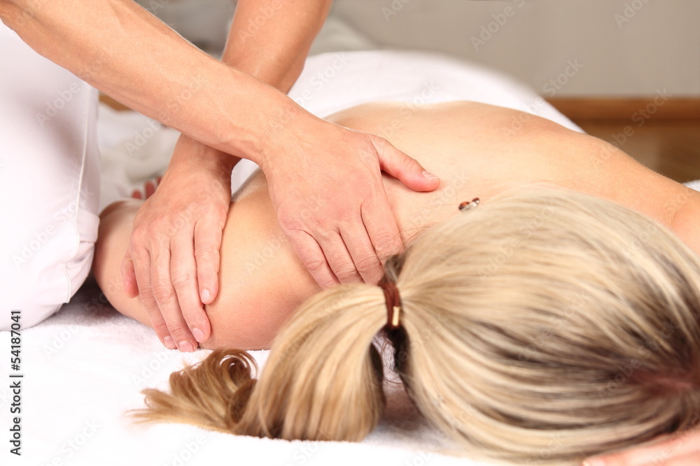 Fototapeta premium Professionelle Massage