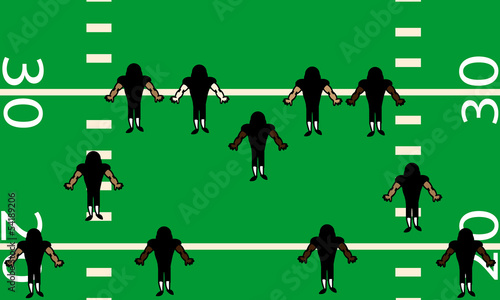 Football Defense on the Field