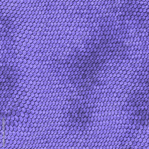Snakeskin leather, purple background