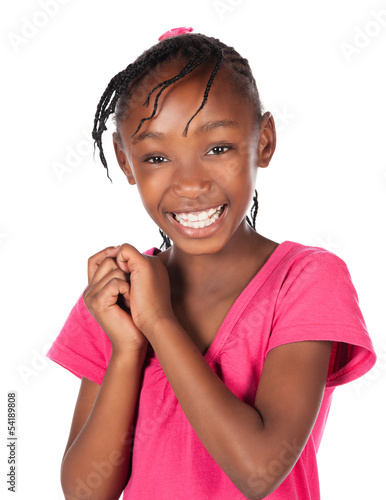 Cute african girl