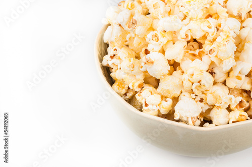 Bowl of popcorns