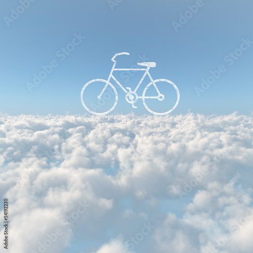 雲海と自転車の雲 © sakura