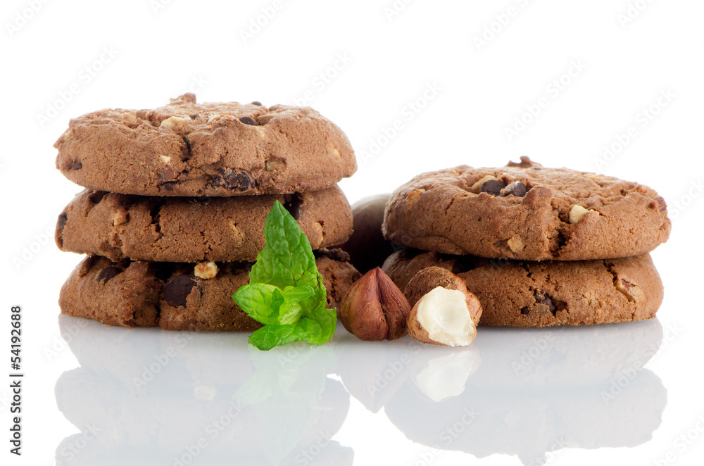 Fototapeta premium Homemade chocolate cookies